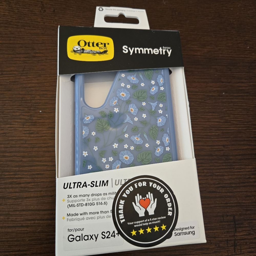 Otterbox Symmetry case for Samsung S24+ Phone